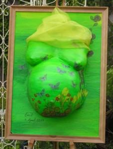 Schmetterlings-Bauch