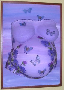 blaue Schmetterlinge